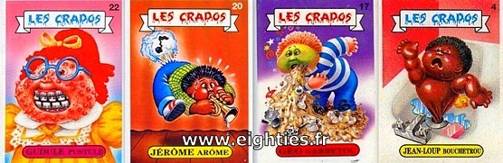 les crados bande des degueulos-annees 80